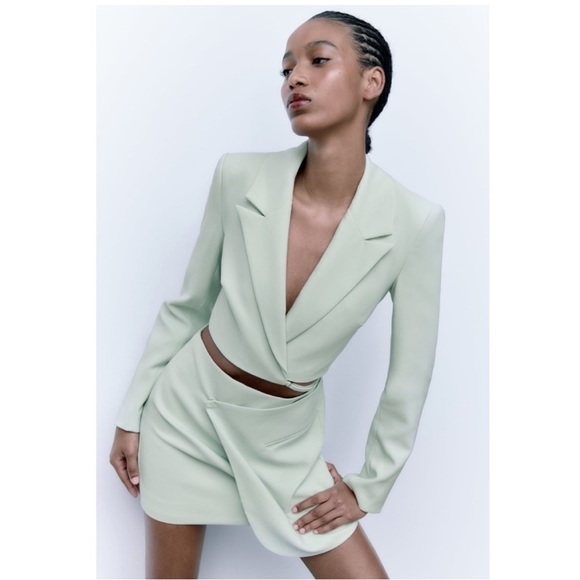 Zara Brand New Cut Out Blazer Dress - Picture 4 of 11
